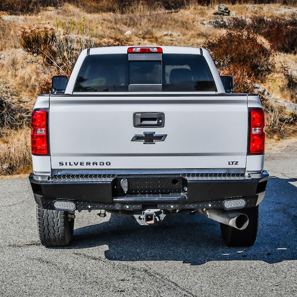 Westin Automotive 14-18 SILVERADO/SIERRA 1500/15-19 SILVERADO/SIERRA 2500/3500 HDX BANDIT REAR BUMPER 58-341155 - main